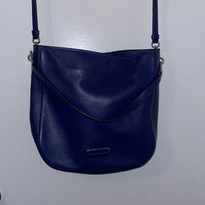 Marc Jacobs large bag. Navy Blue. Leather